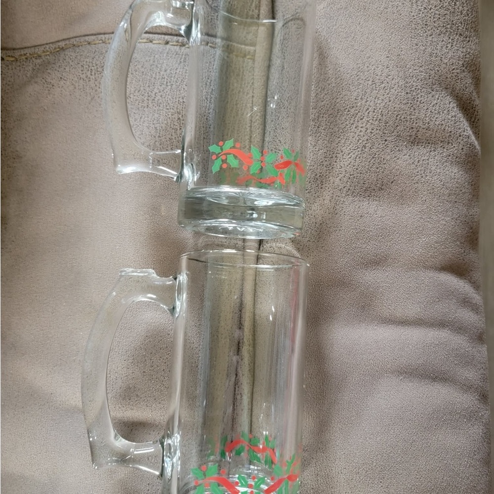 Set of two Vintage Libbey  Holiday Mug from Arby’s
